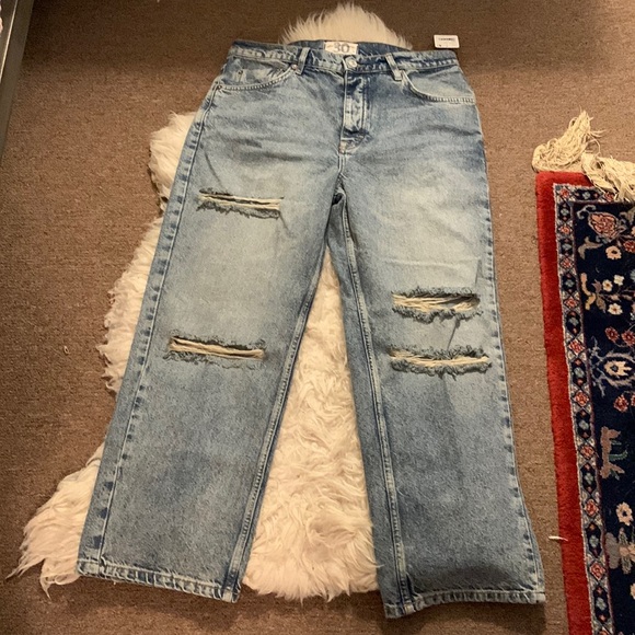 Free People Lucia Distressed Ankle Cropped Jeans - Picture 7 of 12